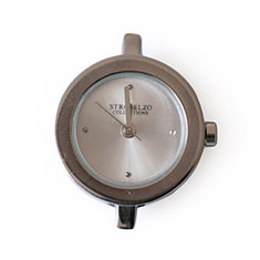 Horloge klokje zilverkleurig