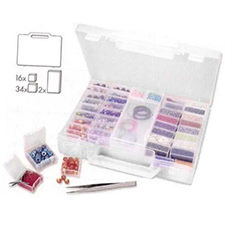 kralen opberg doosjes set 