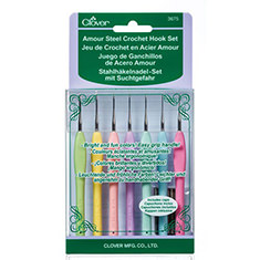 Clover Amour Crochet Hooks haaknaaldenset 0.6mm-1.75mm