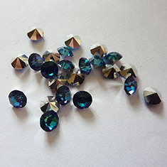 Preciosa SS29 puntsteen 6.2mm Crystal bermuda blue