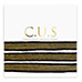 C.U.S sieraden lint Shimmery black