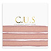 C.U.S sieraden lint Shimmery quartz pink