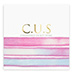 C.U.S sieraden lint Dip dye magenta pink