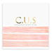 C.U.S sieraden lint Dip dye blossom pink