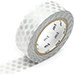 MT Masking Tape print Dot Silver